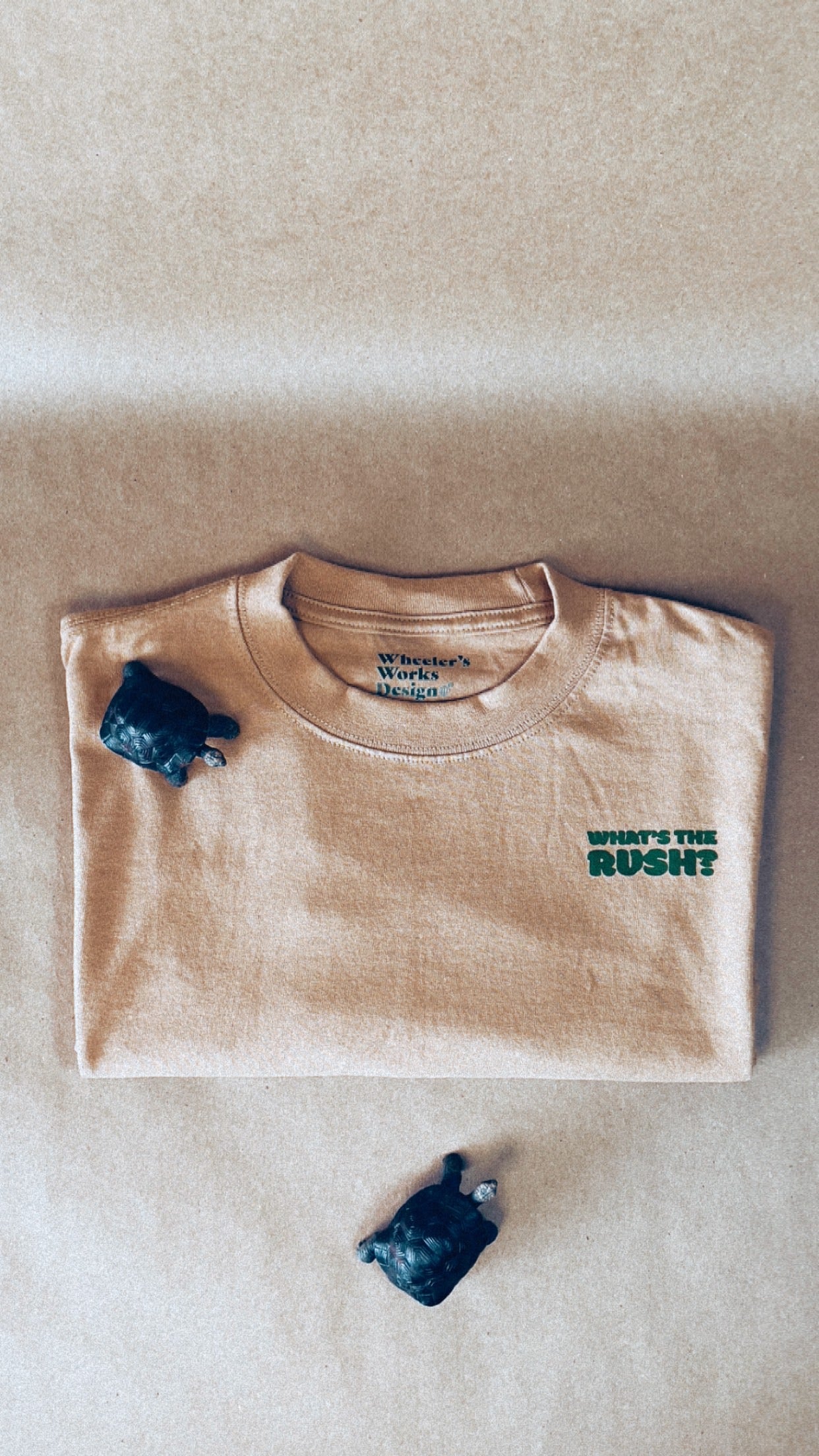 "WHAT'S THE RUSH" CREWNECK