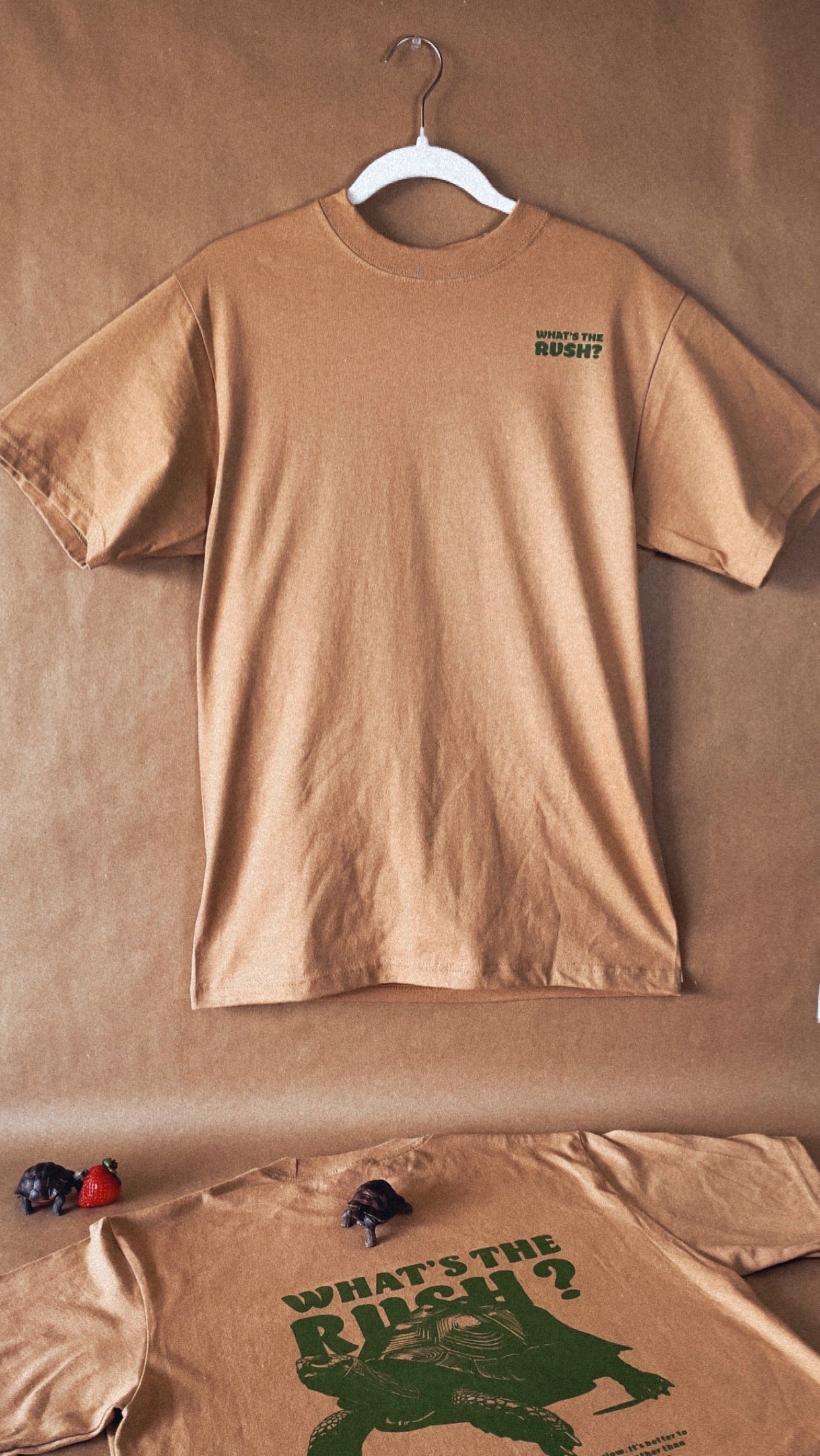 "WHAT'S THE RUSH" CREWNECK