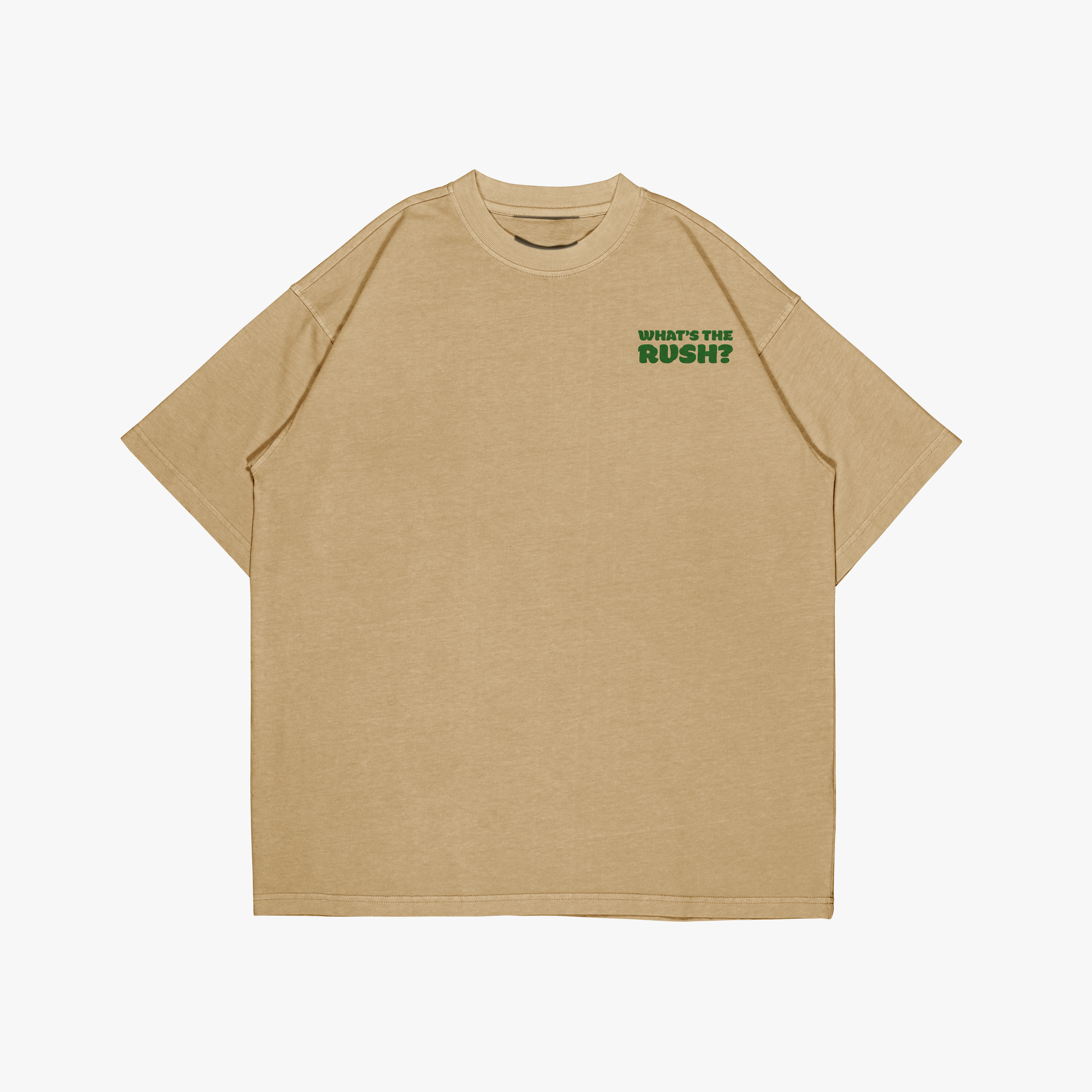 "WHAT'S THE RUSH" CREWNECK