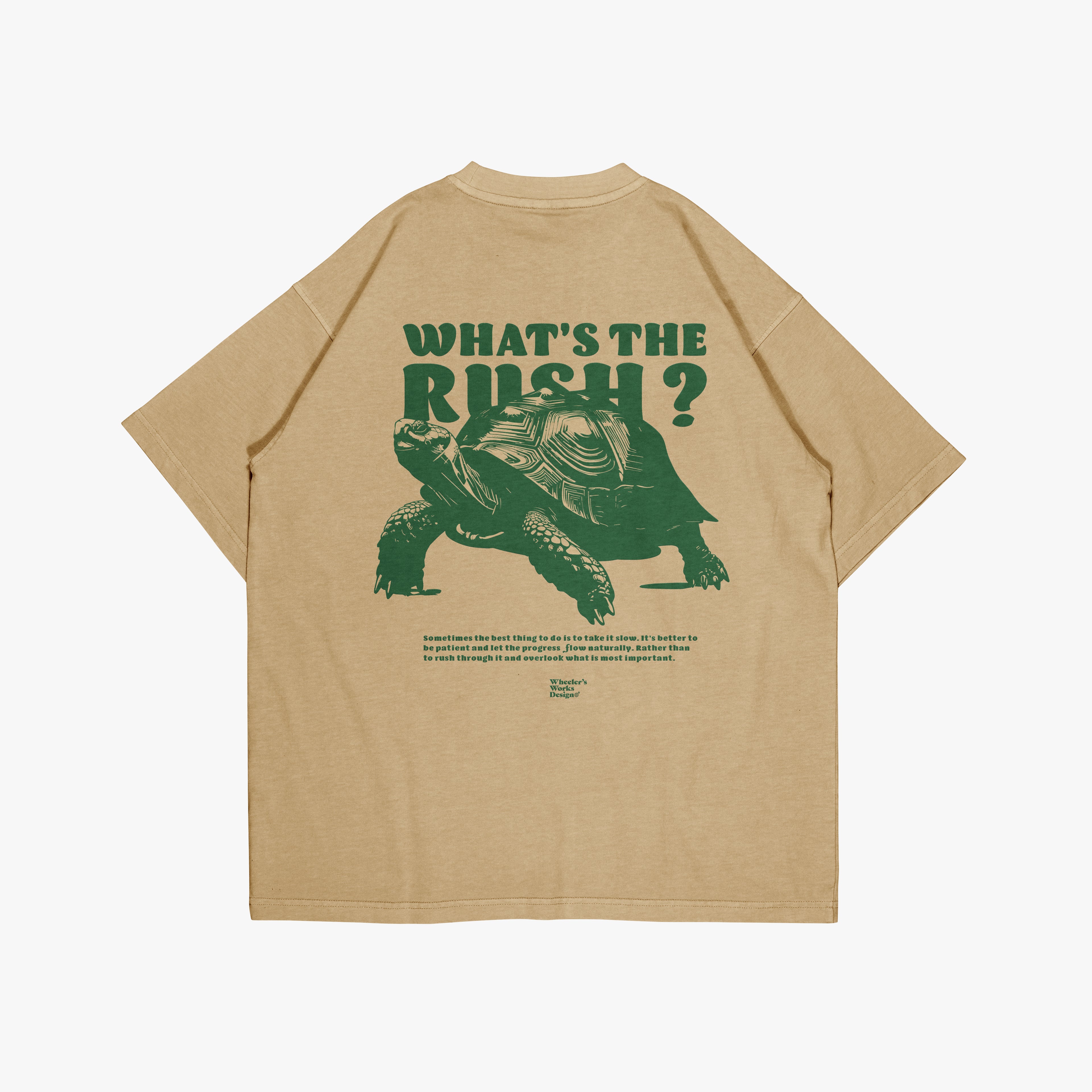 "WHAT'S THE RUSH" CREWNECK